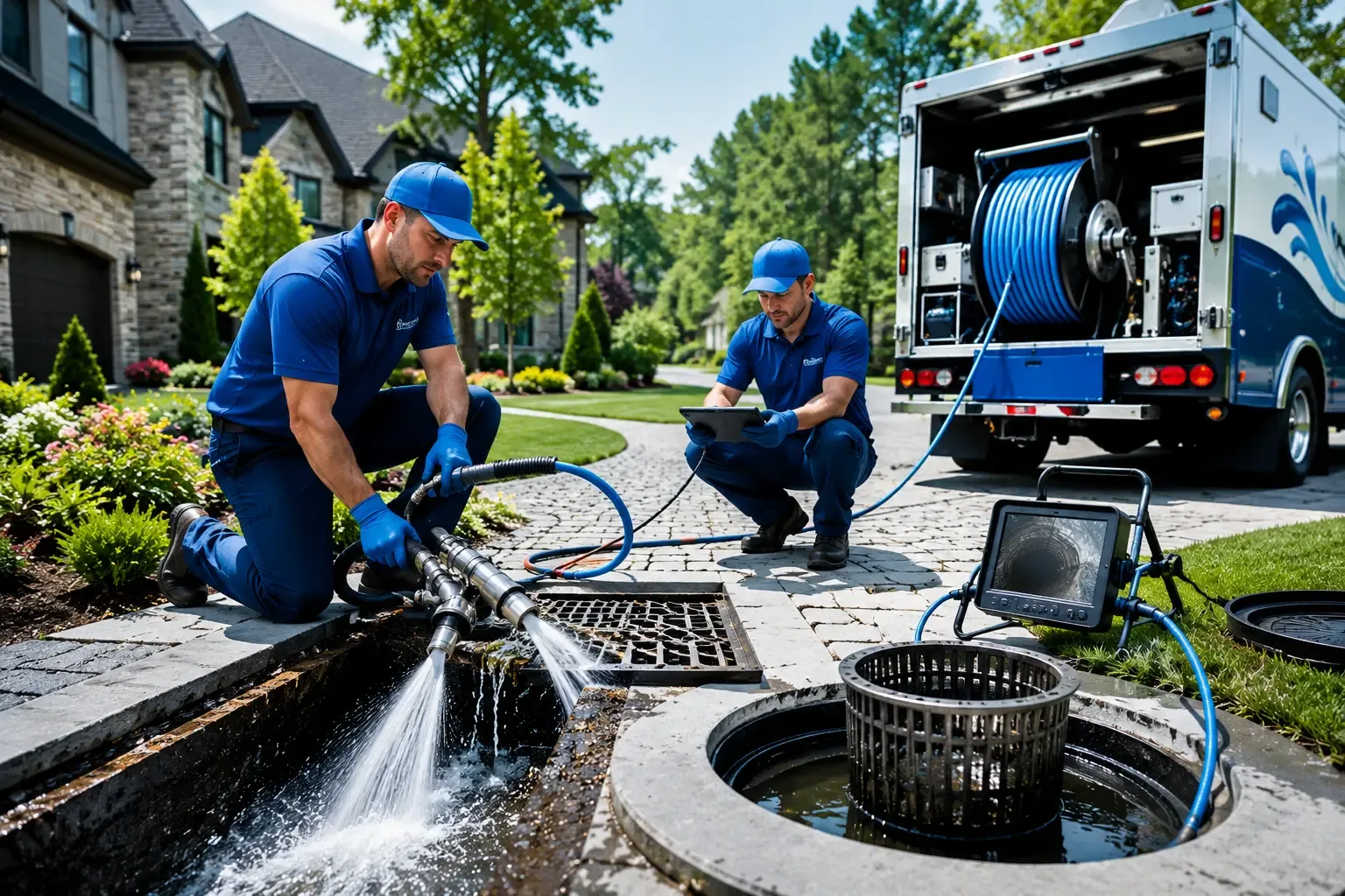 Local outdoor drain cleaning professionals in Lakeland, MI